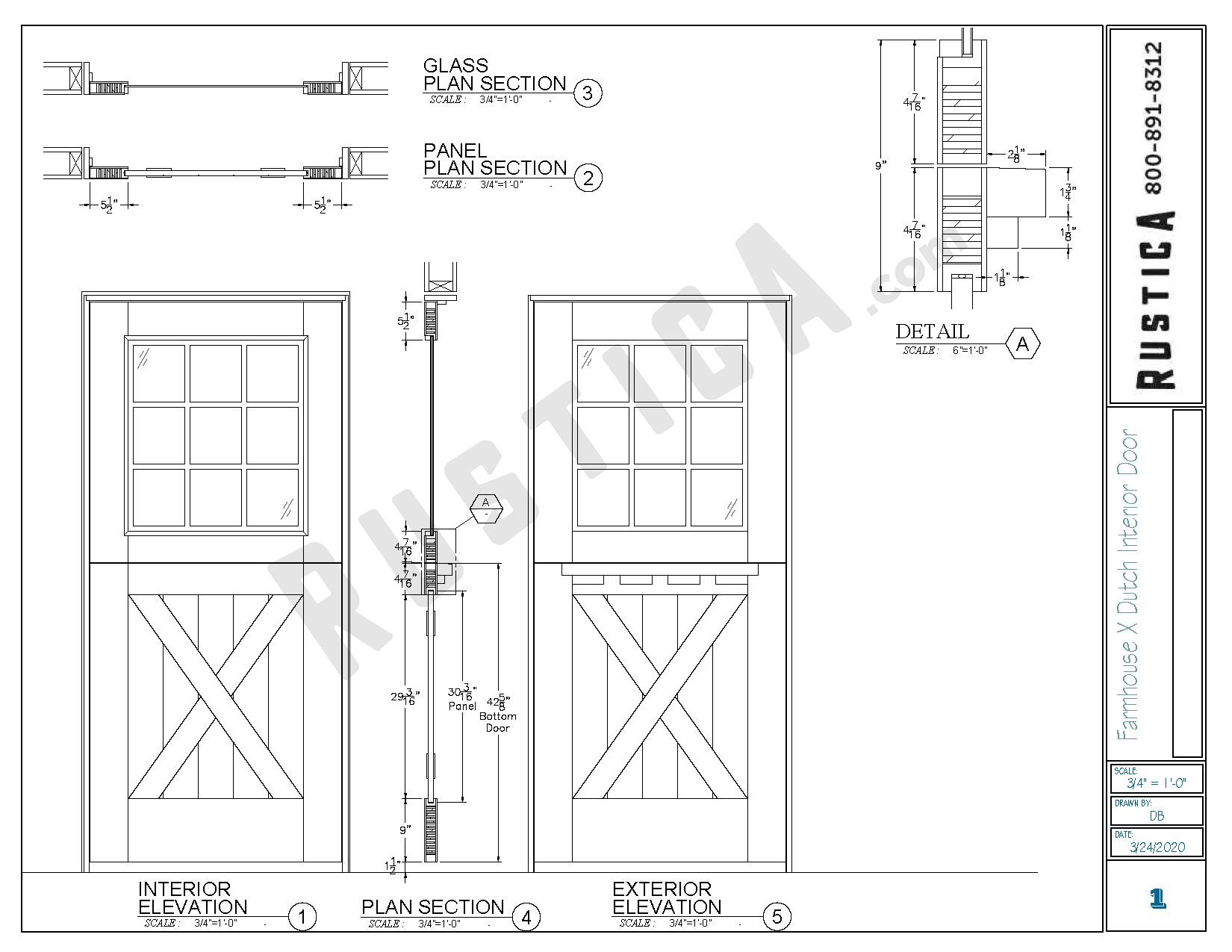 Farmhouse X Dutch Door Rustica